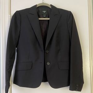 J. Crew Women’s Black Wool Suit Blazer